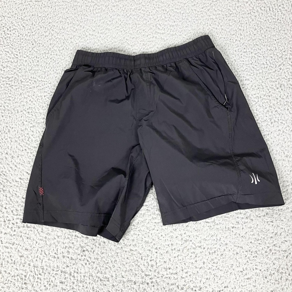 Rhone Shorts Mens Medium Black 9" Lined Performance Running Athletic Gym
